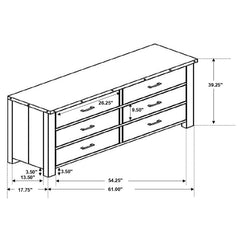Sembene Brown Dresser - MyWaynesHome #