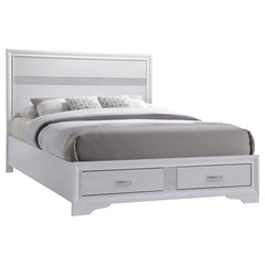 Miranda White California King Bed 5 Pc Set - MyWaynesHome #