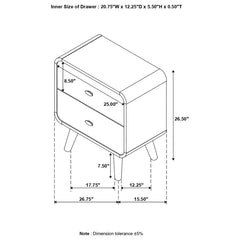 Robyn Brown Nightstand - MyWaynesHome #