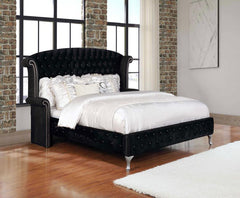 Deanna Black California King Bed - MyWaynesHome #
