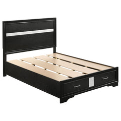 Miranda Black Full Bed 5 Pc Set - MyWaynesHome #