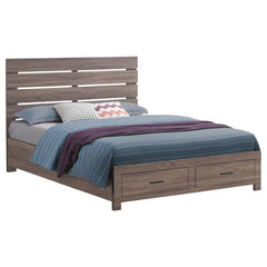 Brantford Brown Queen Storage Bed - MyWaynesHome #