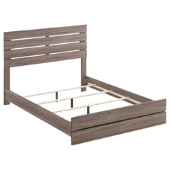 Brantford Brown Queen Bed 4 Pc Set - MyWaynesHome #