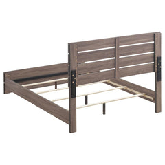 Brantford Brown Queen Bed - MyWaynesHome #