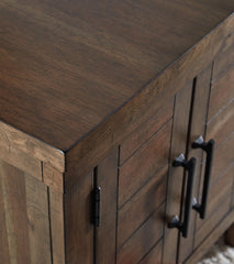 Moriville - Rectangular End Table - Grayish Brown