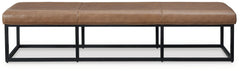 Joston - Accent Bench - Caramel