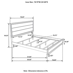 Watson Grey Eastern King Bed - MyWaynesHome #