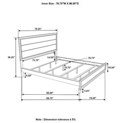 Watson Grey California King Bed - MyWaynesHome #