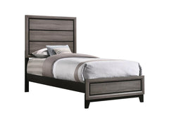 Watson Grey Twin Bed 5 Pc Set - MyWaynesHome #