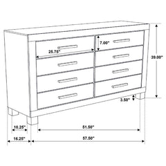 Woodmont Brown Dresser - MyWaynesHome #