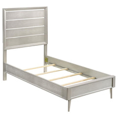 Ramon Silver Twin Bed - MyWaynesHome #