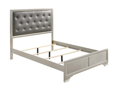 Salford Silver Queen Bed 5 Pc Set - MyWaynesHome #