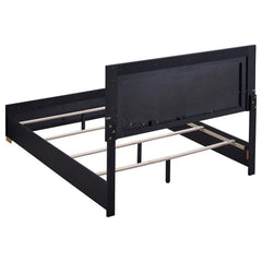Marceline Black Full Bed 4 Pc Set - MyWaynesHome #