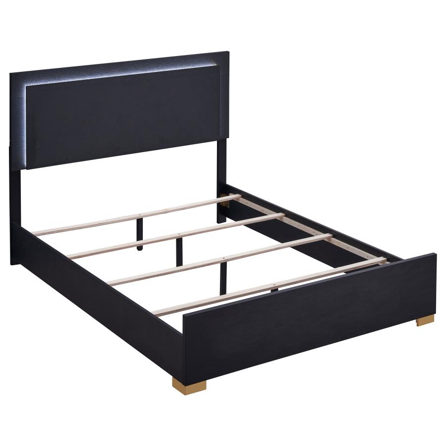 Marceline Black Full Bed - MyWaynesHome #