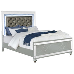 Gunnison Silver California King Bed - MyWaynesHome #