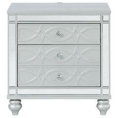 Gunnison Silver Nightstand - MyWaynesHome #