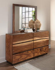 Winslow Brown Dresser Mirror - MyWaynesHome #
