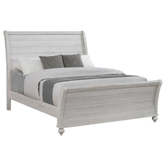 Stillwood Grey Eastern King Bed 4 Pc Set - MyWaynesHome #