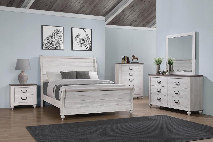 Stillwood Grey Queen Bed 5 Pc Set - MyWaynesHome #