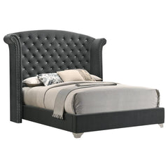 Melody Grey California King Bed - MyWaynesHome #