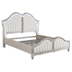 Evangeline Silver California King Bed - MyWaynesHome #