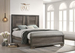 Janine Grey Eastern King Bed - MyWaynesHome #