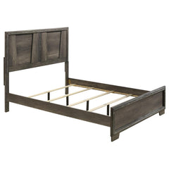 Janine Grey Queen Bed 5 Pc Set - MyWaynesHome #