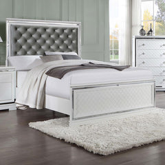 Eleanor White Queen Bed - MyWaynesHome #