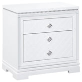 Eleanor White Nightstand - MyWaynesHome #