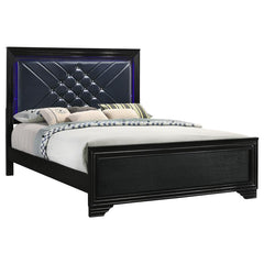 Penelope Black California King Bed - MyWaynesHome #