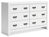 Binterglen - Dresser - White