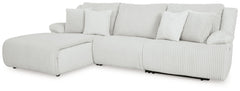 Top Tier - 3 Piece Reclining Sectional