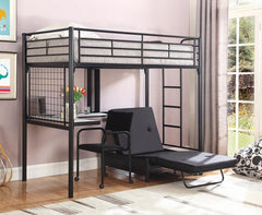 Jenner Black Futon Pad - MyWaynesHome #