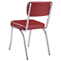 Retro Red 5 Pc Dining Set - MyWaynesHome #