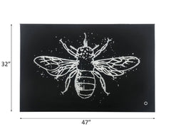 Talisha - Wall Art With LED - Smoky Glass & Faux Crystal