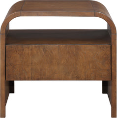 Giada - Solid Wood And Veneer Nightstand