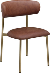 Lupita - Dining Chair With Brushed Gold Legs (Set of 2)