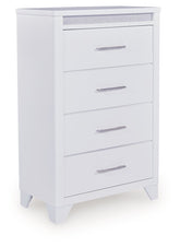 Jarlee - Four Drawer Chest - White