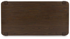 Breckington - Rectangle Cocktail Table - Dark Brown