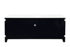 Lotus - TV Stand - Mirrored, Faux Ice Cube Crystals