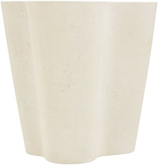 Monza - Concrete And Fiberglass Indoor / Outdoor End Table - Cream