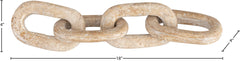 Lynx - Travertine Decorative Chain Links - Natural