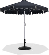 Amalfi - Patio Umbrella - Black Base / White Pole