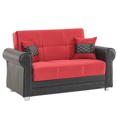 Ottomanson Avalon - Upholstered Convertible Loveseat With Storage