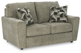 Cascilla - Loveseat - Light Gray