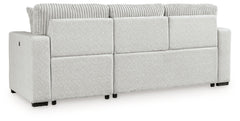 Wohlen - 2-Piece Sectional With Pop Up Sleeper And LAF Corner Chaise - Alloy