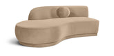 Avra - 86" Velvet Performance Fabric Upholstered Sofa