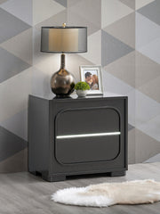 Wave - Nightstand - Wenge