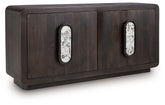 Elliston - Accent Cabinet - Espresso Brown