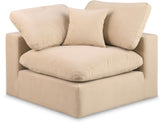 Comfy - Sillón esquinero de terciopelo